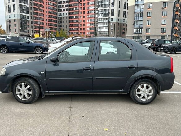 2009 Renault Logan I, серый, 450000 рублей - вид 5