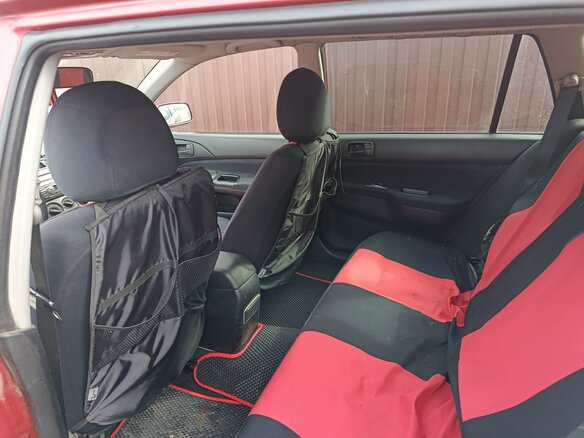 2006 Mitsubishi Lancer IX Рестайлинг, красный, 220000 рублей - вид 9