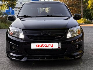 2015 Lada (ВАЗ) Granta Sport I, чёрный, 690000 рублей, вид 4