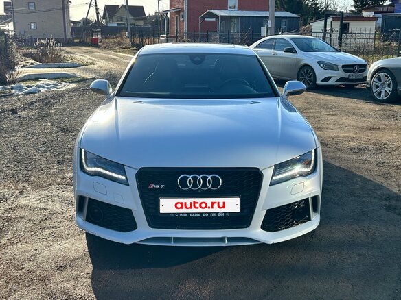 2013 Audi RS 7 I (4G), серый, 3900000 рублей - вид 35