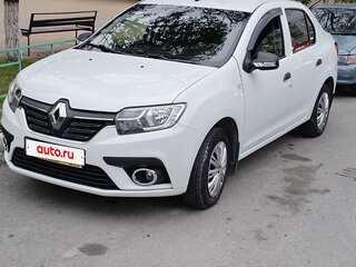 2019 Renault Logan II Рестайлинг, белый, 885000 рублей, вид 1