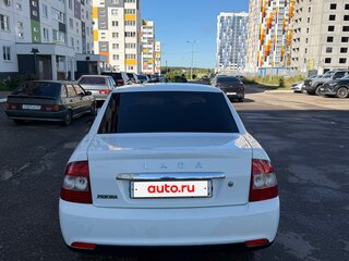 2014 Lada (ВАЗ) Priora I Рестайлинг, белый, 530000 рублей, вид 3