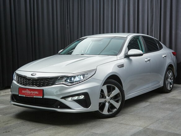 2019 Kia Optima IV Рестайлинг, серебристый, 2047000 рублей