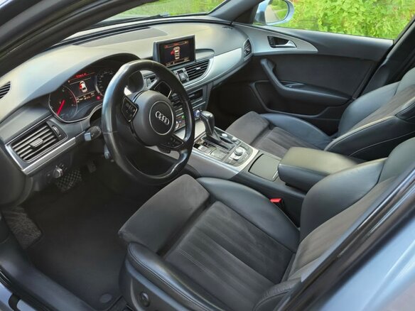 2016 Audi A6 IV (C7) Рестайлинг, серый - вид 10