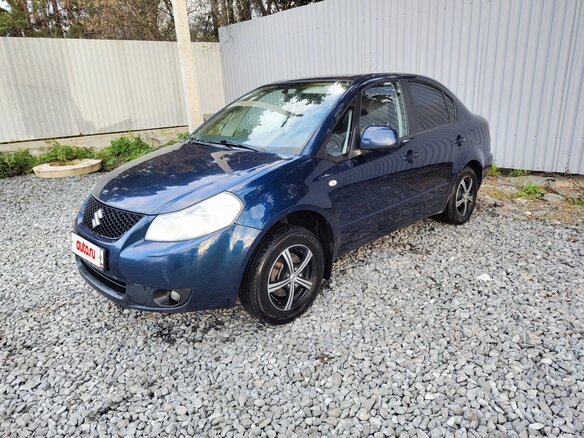 2008 Suzuki SX4 I (Classic), синий, 465000 рублей - вид 1