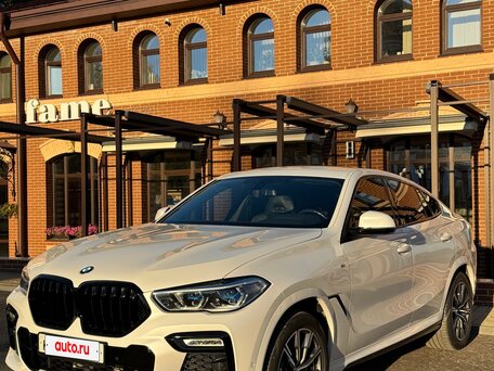 2020 BMW X6 40i III (G06), белый, 6390000 рублей, вид 3