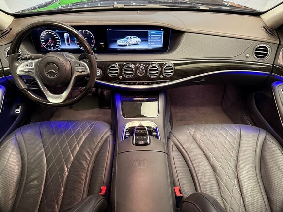 2017 Mercedes-Benz Maybach S-Класс 450 I (X222) Рестайлинг, чёрный, 5200000 рублей - вид 12