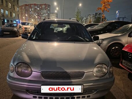1999 Toyota Corolla VIII (E110), серебристый, 280000 рублей, вид 2