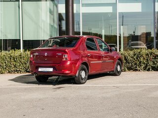 2011 Renault Logan I Рестайлинг, красный, 350000 рублей, вид 2