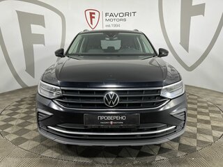2021 Volkswagen Tiguan II Рестайлинг, чёрный, 2199000 рублей, вид 2