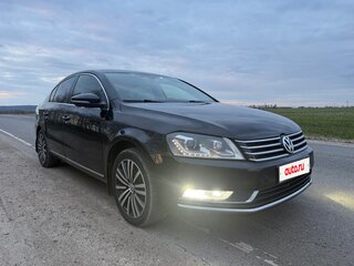 2012 Volkswagen Passat B7, чёрный, 1050000 рублей, вид 2