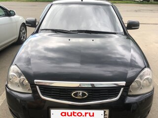 2008 Lada (ВАЗ) Priora I, чёрный, 240000 рублей, вид 2