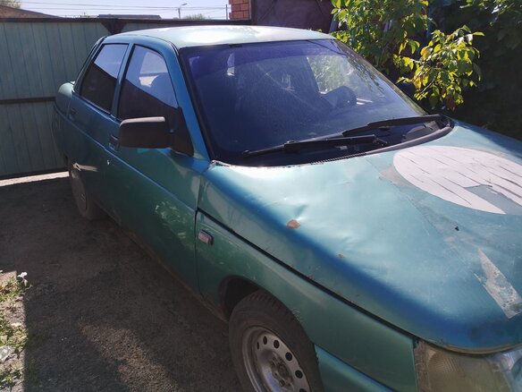 2001 Lada (ВАЗ) 2110, зелёный, 60000 рублей - вид 3