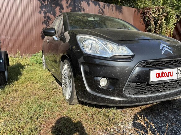 2011 Citroen C3 II, чёрный, 650000 рублей