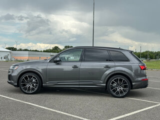 2021 Audi Q7 55 TFSI II (4M) Рестайлинг, серый, 6800000 рублей, вид 3