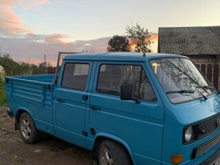 1987 Volkswagen Transporter 4-speed T3, синий, 399999 рублей, вид 3