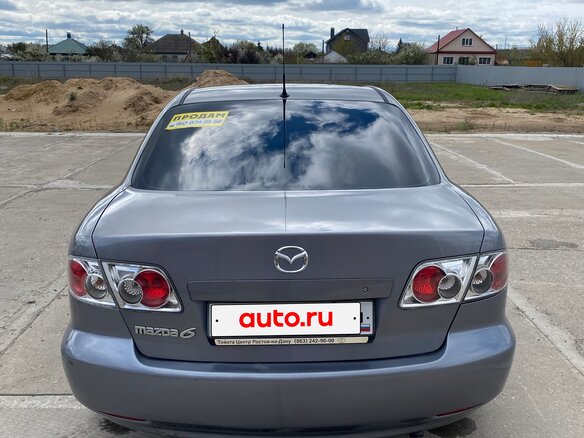 2005 Mazda 6 I (GG), серый, 500000 рублей - вид 10