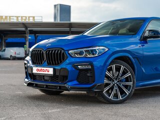 2020 BMW X6 M50d III (G06), синий, 8900000 рублей, вид 3