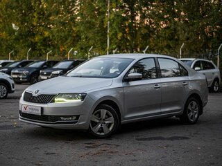 2017 Skoda Rapid I Рестайлинг, серебристый, 1066000 рублей, вид 1