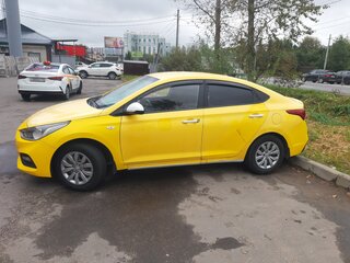 2018 Hyundai Solaris II, жёлтый, 750000 рублей, вид 5