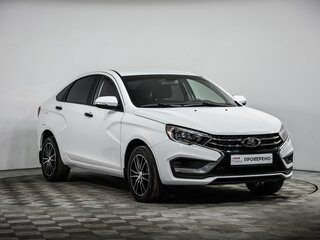 2023 Lada (ВАЗ) Vesta I Рестайлинг (NG), белый, 989777 рублей, вид 3