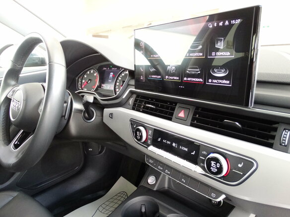 2021 Audi A4 35 TFSI V (B9) Рестайлинг, серый - вид 22