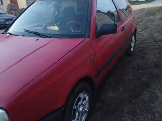 1992 Volkswagen Golf III, красный, 158000 рублей, вид 5