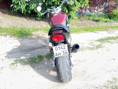 1997 Suzuki GSX 400 Inazuma, красный, 275000 рублей, вид 5