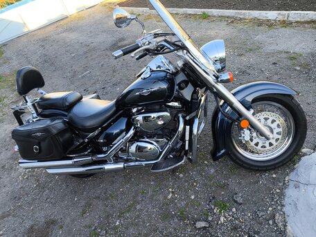 2006 Suzuki Boulevard C50, синий, 595000 рублей, вид 2