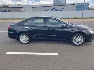 2014 Toyota Camry VII (XV50) Рестайлинг, чёрный, 1859170 рублей, вид 3