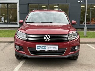 2013 Volkswagen Tiguan I Рестайлинг, красный, 1380000 рублей, вид 2