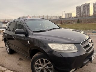 2006 Hyundai Santa Fe II, чёрный, 900000 рублей, вид 5