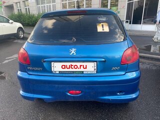 2006 Peugeot 206, синий, 60000 рублей, вид 4