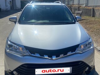 2015 Toyota Corolla Fielder XI (E160, E170, E180), серебристый, 1680000 рублей, вид 2