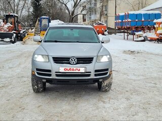2004 Volkswagen Touareg I, серый, 800000 рублей, вид 3