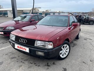 1987 Audi 80 E IV (B3), красный, 225000 рублей, вид 1