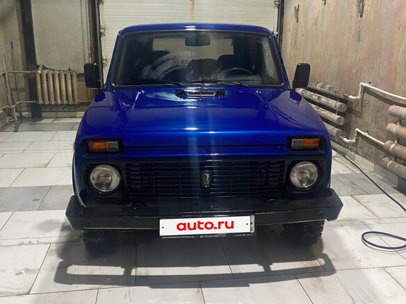 1999 Lada (ВАЗ) 2121 (4x4) I Рестайлинг, синий, 230000 рублей - вид 1