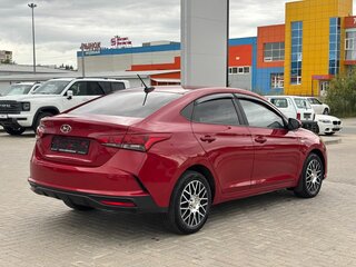 2020 Hyundai Solaris II, красный, 1400000 рублей, вид 4