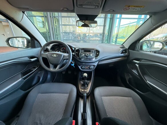 2017 Lada (ВАЗ) Vesta I, серый, 765000 рублей - вид 16