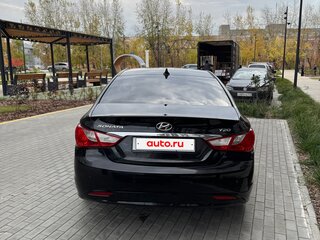 2010 Hyundai Sonata VI (YF), чёрный, 1180000 рублей, вид 5