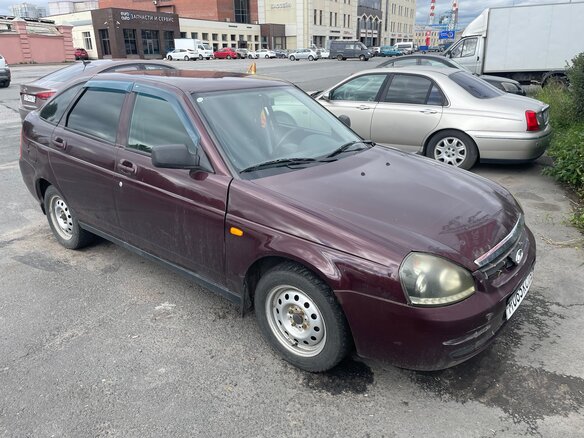2010 Lada (ВАЗ) Priora I, красный, 170000 рублей - вид 1