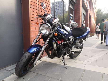 1995 Suzuki Bandit GSF 400, синий, 230000 рублей, вид 5