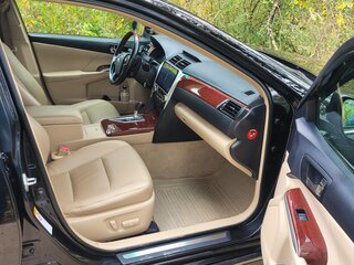 2012 Toyota Camry VII (XV50), чёрный, 1600000 рублей, вид 5
