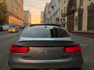 2015 Mercedes-Benz GLE Coupe 450 AMG I (C292), серебристый, 4000000 рублей, вид 5