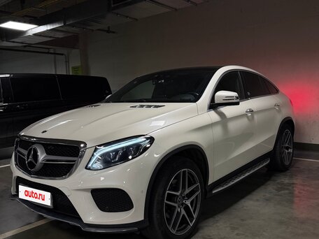 2018 Mercedes-Benz GLE Coupe 350 d I (C292), белый, 5000000 рублей, вид 1