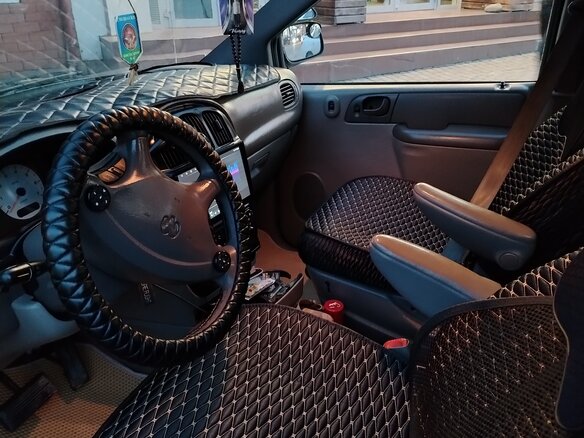 2003 Dodge Caravan Grand IV, зелёный, 650000 рублей - вид 8