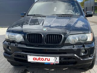 2003 BMW X5 4.4i I (E53), чёрный, 800000 рублей, вид 1