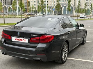2018 BMW 5 серии 520d VII (G30/G31/G38), чёрный, 2500000 рублей, вид 3