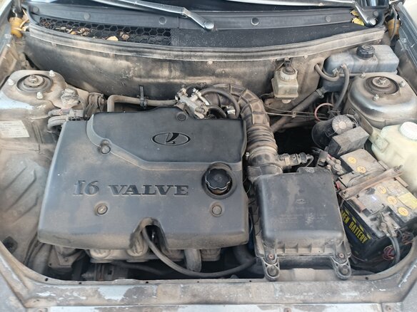 2008 Lada (ВАЗ) Priora I, серый, 340000 рублей - вид 16