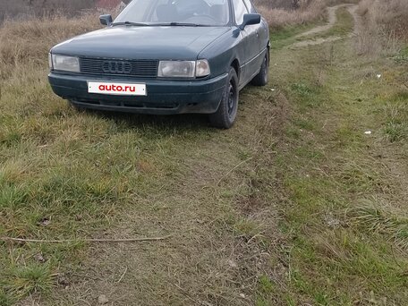 1990 Audi 80 E IV (B3), зелёный, 79000 рублей, вид 4